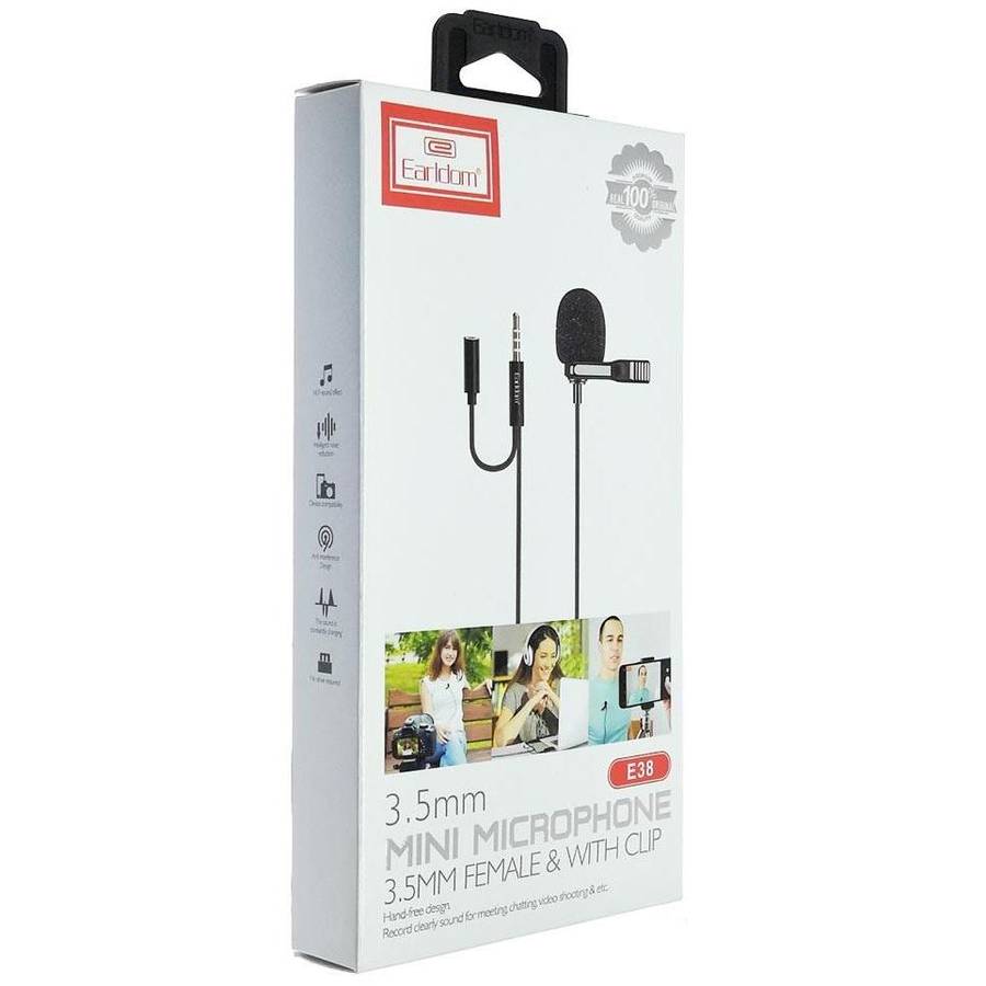 3.5MM STEREO M+F MINI MICROPHONE