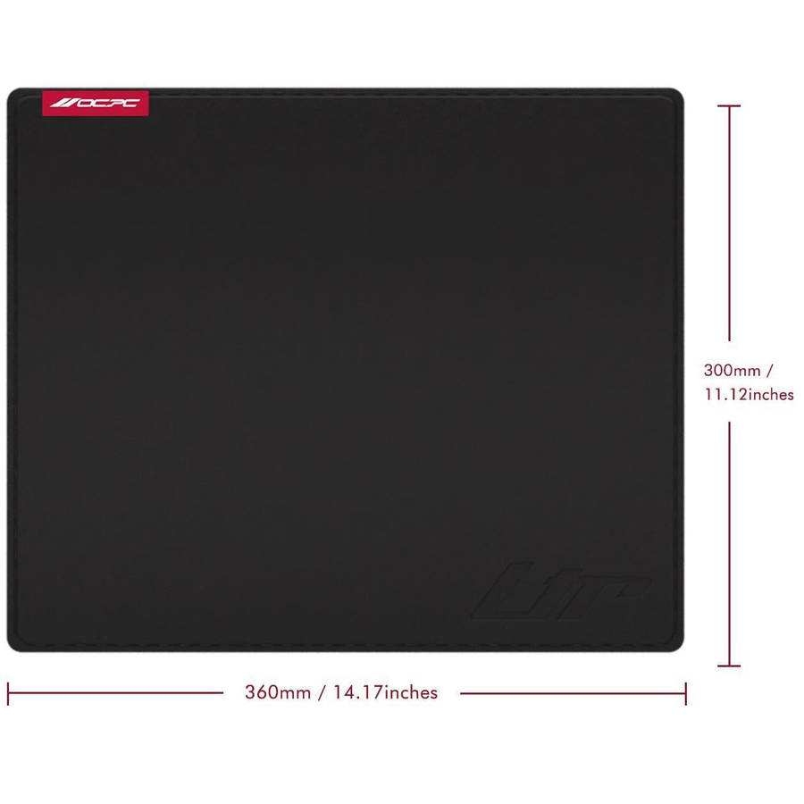 OCPC LTR GAMING MOUSEPAD MED BLACK
