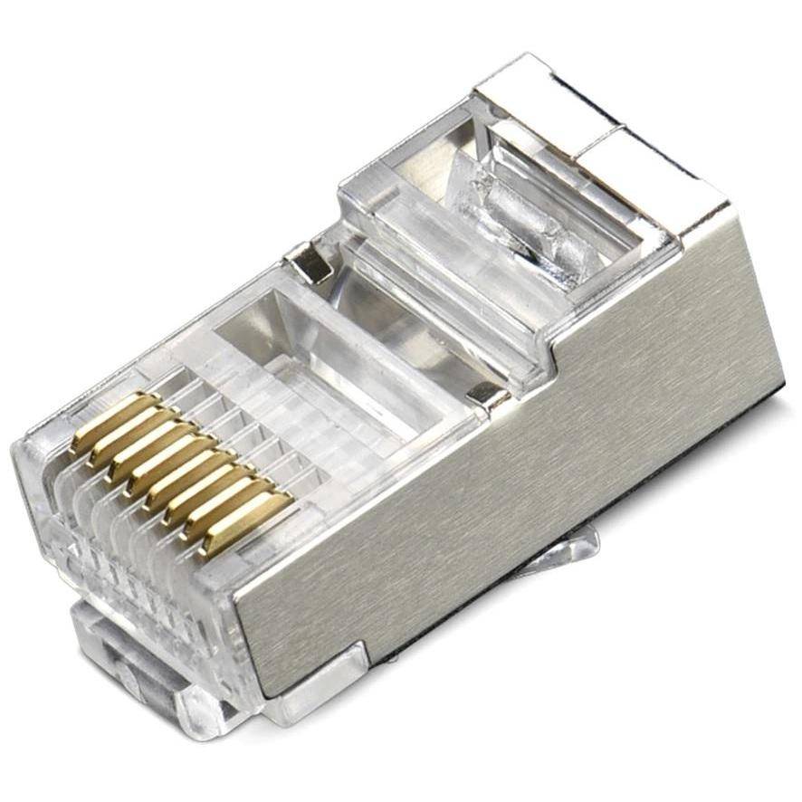 CAT6 SHIELDED CONNECTORS (BOX OF 50)