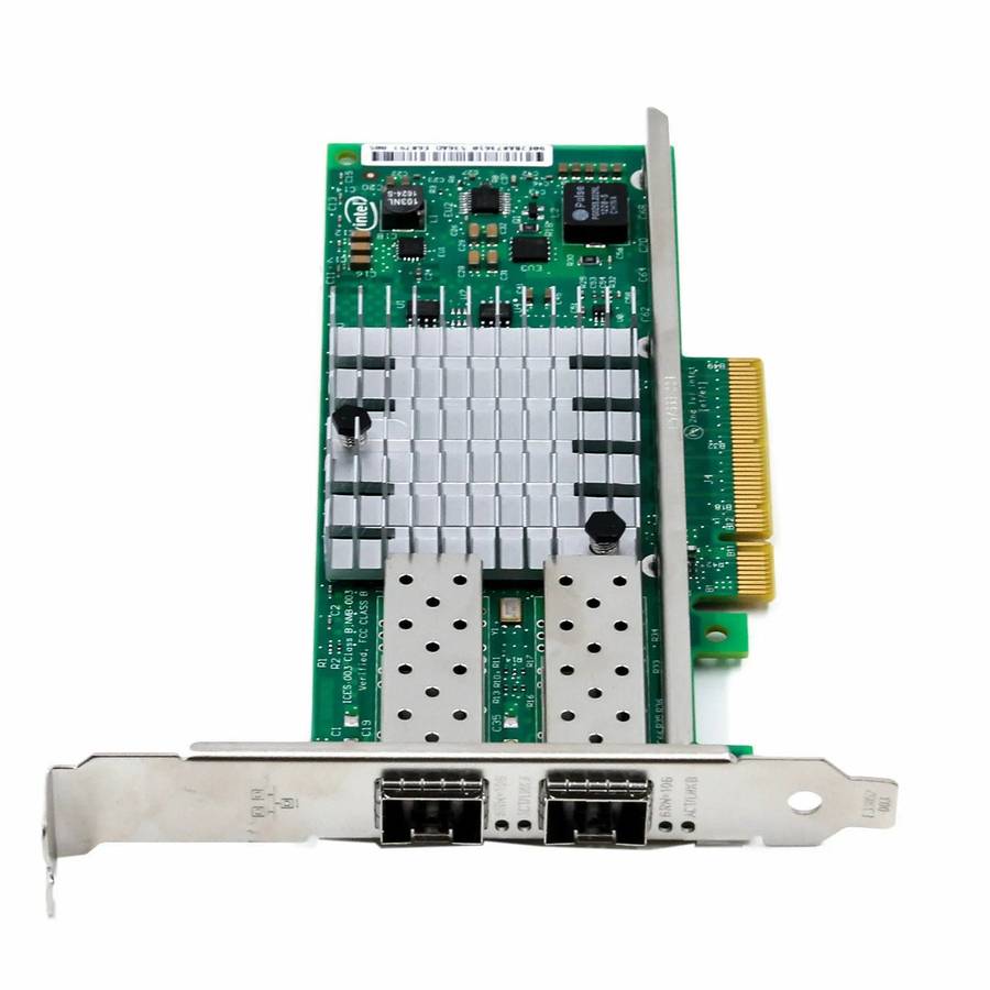Intel X520-DA2 10Gigabit NIC 10GBe SFP+ Dual Port Server Adapter E10G42BTDA