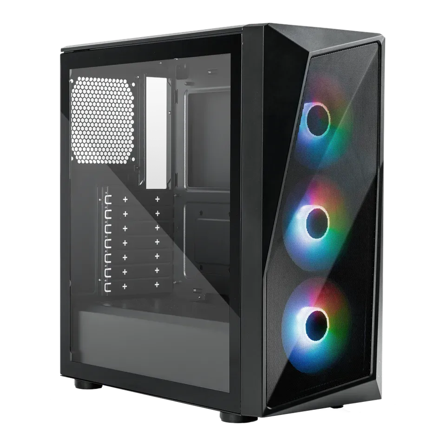 Cooler Master CMP 520 ARG ATX + built-in Elite Nex PN600W 230V PSU PC CASE