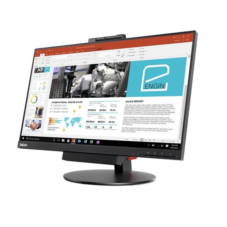 Lenovo ThinkCentre M920q All-in-One Desktop: Intel Core i5, 8GB,256GB SSD Win 10 Pro  Gen 3 21.5"...