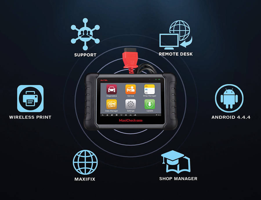 Autel MaxiCheck MX808s Updated 2023 Version | Full System Diagnostic Scanner & Service Tool (80+ ...
