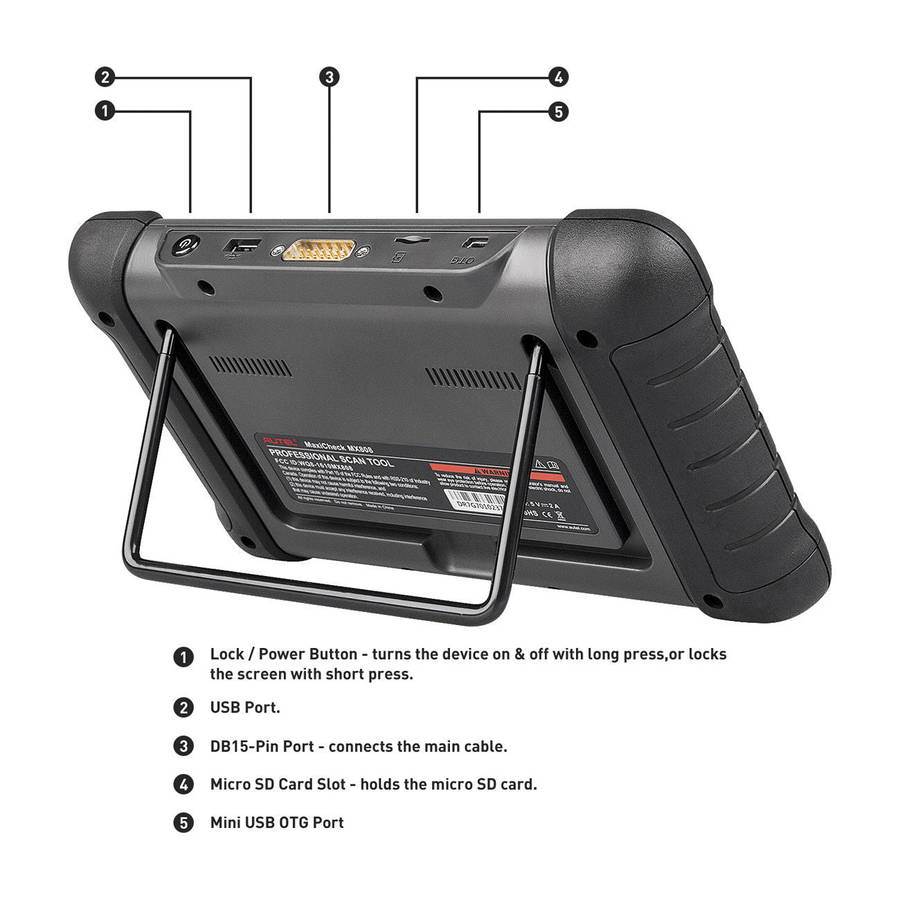 Autel MaxiCheck MX808s Updated 2023 Version | Full System Diagnostic Scanner & Service Tool (80+ ...
