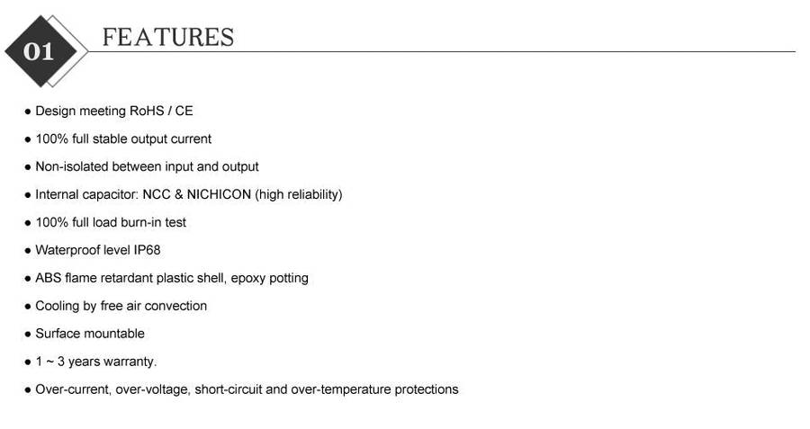 RCNUN 24V to 12V 5A Step-down DC DC Converter - Reliable and Efficient Power Conversion