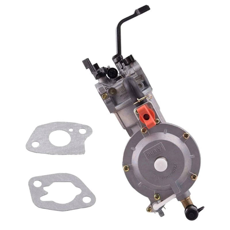LP Gas Carburetor Dual Fuel Conversion Kit for 5/6KW Generators (Automatic Choke) - Convert to Pr...