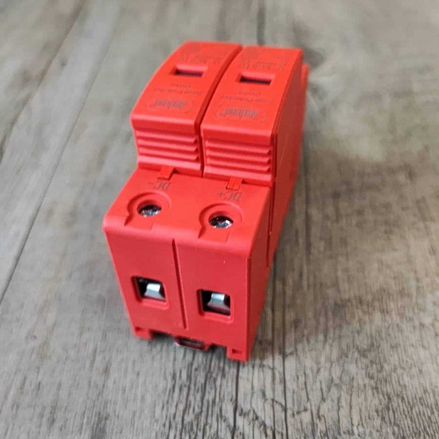 Andowl Q-KG510 2Pole DIN Rail DC 1000v Surge Protector  Reliable Protection for Electrical Sys...