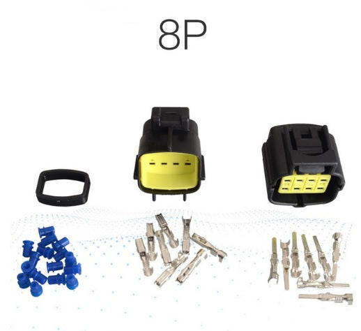 Buy 8Pin Waterproof Electrical Connector Plug Set  Versatile and Durable