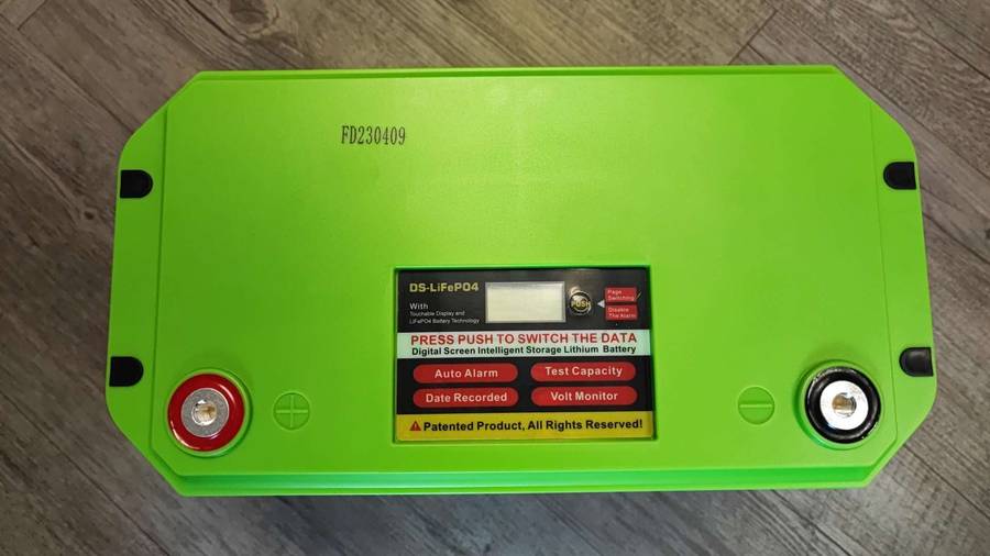 Solar EJC 150AH 12.8v 1.92kwh LiFePo4 Portable Battery - Reliable Power Solution for Outdoor Adve...