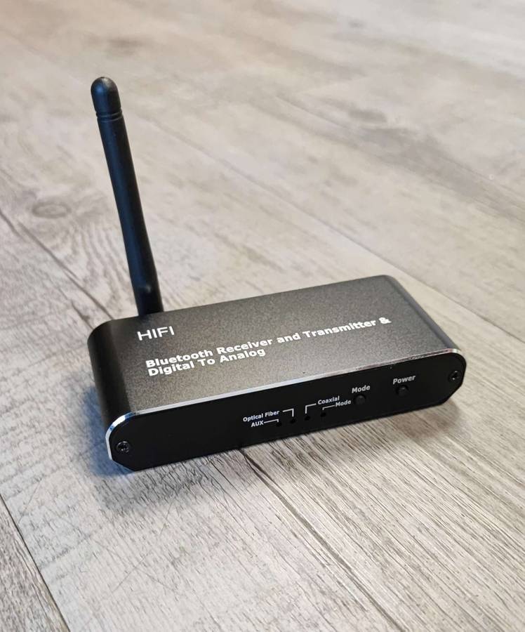 D09 Wireless Bluetooth Receiver/Transmitter and Digital to Analog Converter - Stream Music Wirele...