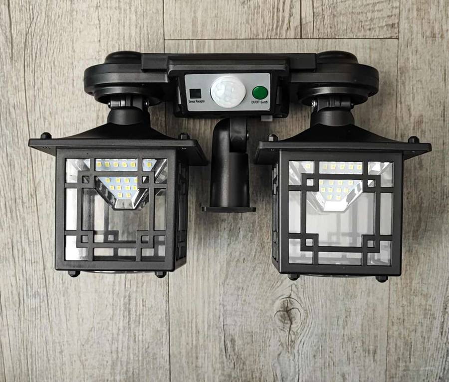 JD-2218 192LED Chip Solar Motion Sensing Remote Controlled Outdoor Light - Bright and Efficient O...