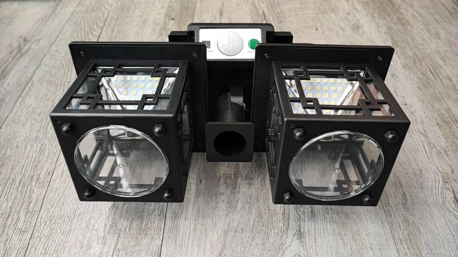 JD-2218 192LED Chip Solar Motion Sensing Remote Controlled Outdoor Light - Bright and Efficient O...