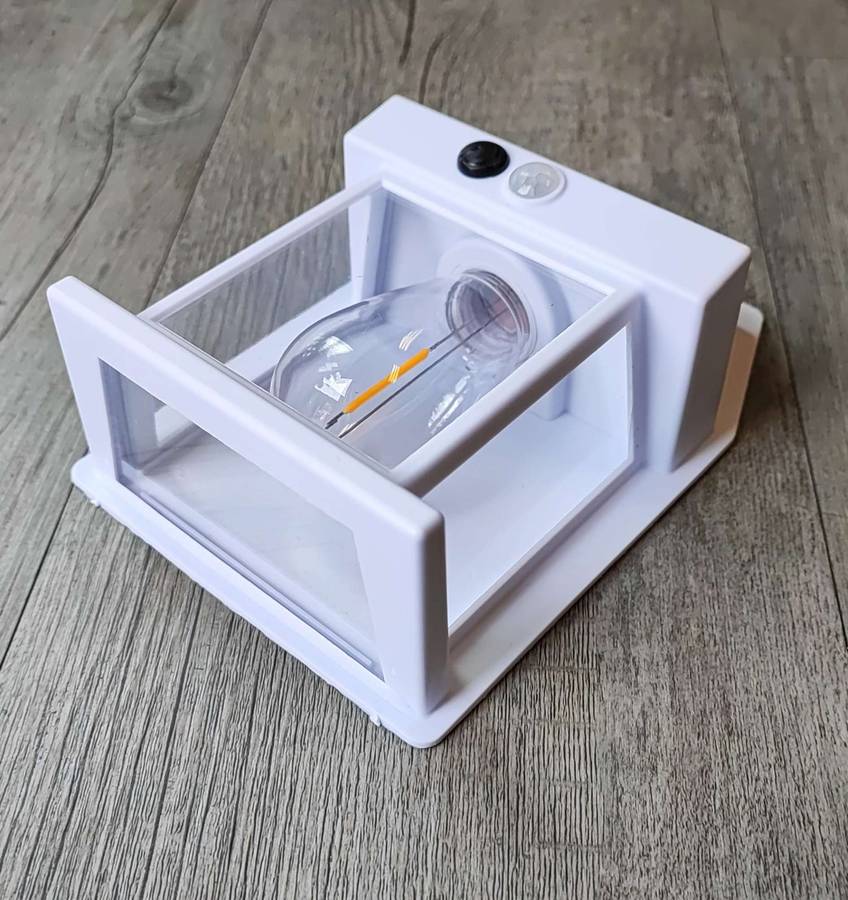 Solar Rechargeable Interaction Wall Lamp - Eco-Friendly and Interactive Lights and Lighting Acces...