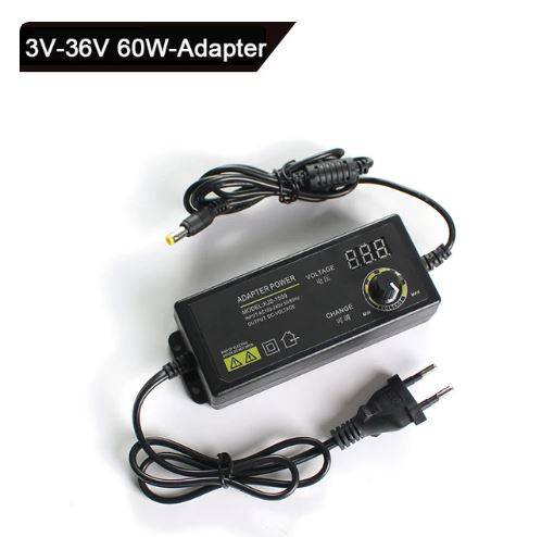 220v AC to 3 - 36v DC 5Amp 60Watt Universal Adjustable Power Supply - Versatile and Reliable Powe...