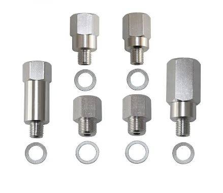 Oil & Coolant Sensor Gauge LS Master Adapter Set Engine 1/8 3/8 1/2 NPT LS1 LS3