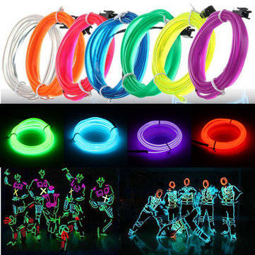 3m Neon Electroluminescent Wire  Flexible and Luminous Lighting Solution
