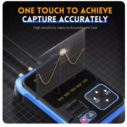 FNIRSI DSO TC3 Digital Oscilloscope Transistor Tester Signal Generator