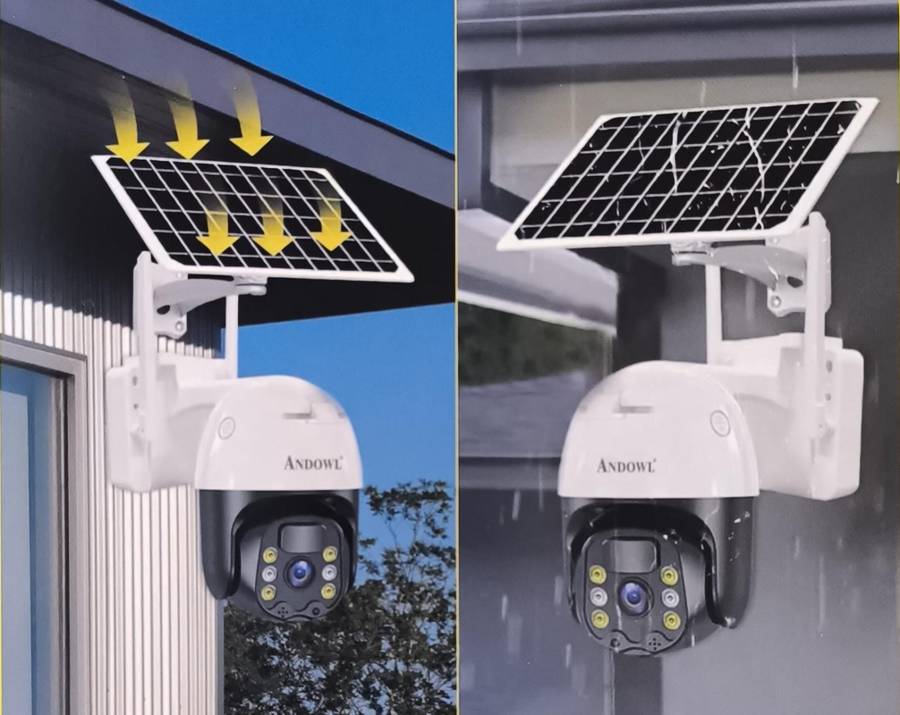 Andowl G939 IP66 8K 4G Sim Smart Surveillance Camera with Mobile Phone App (10007673)