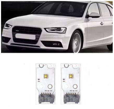 Headlight LED Daytime Running Light DRL For Audi A4/B8 2012 to 2015 Super Bright White Light