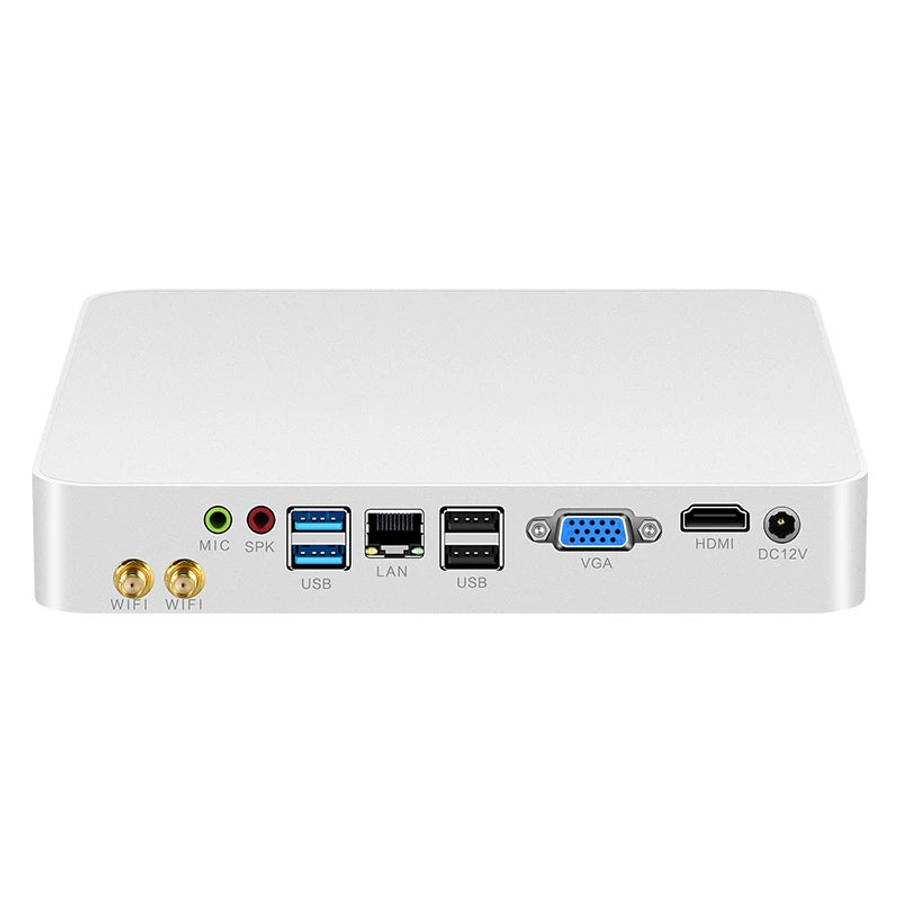 Mini PC Intel Celeron N5095 HDMI VGA Display WiFi Gigabit Ethernet 6xUSB HTPC Thin Client Windows...