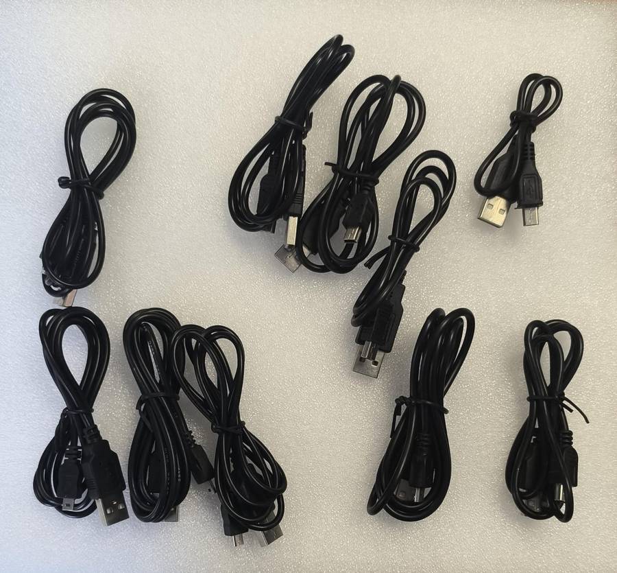 Reduced to Clear 10piece Random Bunch of USB Charge Cables (10007678)