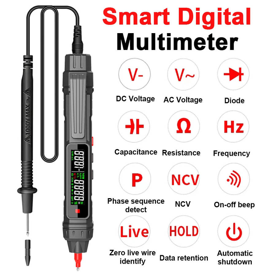 Smart Digital Pen Type Multimeter (10007815)