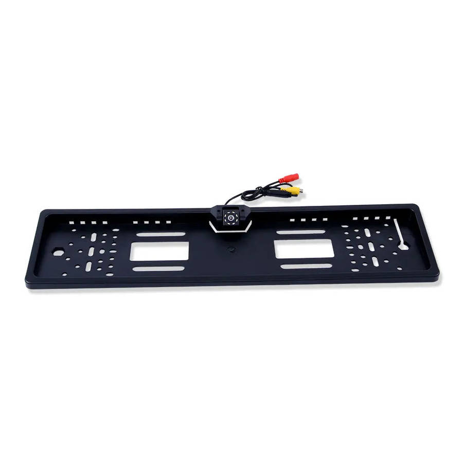 Car Rear View Camera EU European License Plate Frame Waterproof Night Vision 8 LED light (10005069)