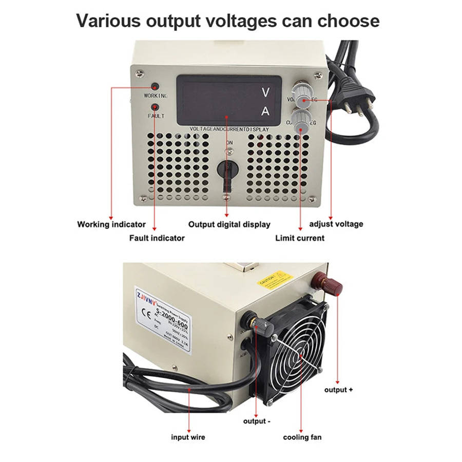 2000W 150v DC Adjustable Switching Power Supply (10008311)