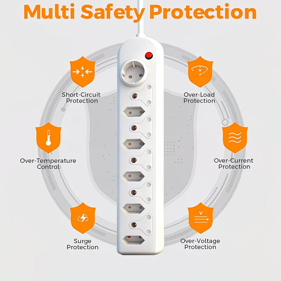 Redisson M-11A 11 Way 220v Multi-Plug (10004850)