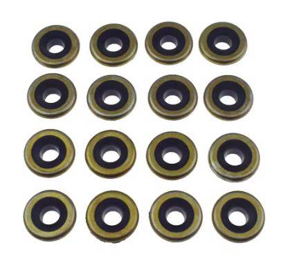 16pcs Rocker Valve Cover Bolt Seal Grommet Set for Subaru Impreza
