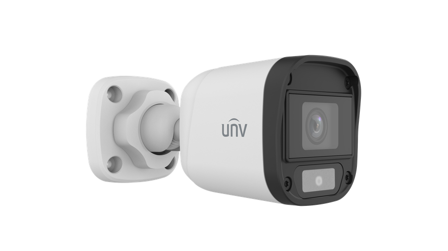 UniView UAC-B112-F28-W - 2MP Fixed IR Bullet Analog Day and Night Color Surveillance Camera (1000...