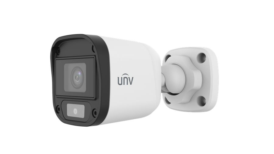 UniView UAC-B112-F28-W - 2MP Fixed IR Bullet Analog Day and Night Color Surveillance Camera (1000...