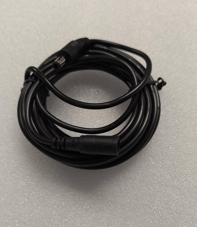 High-Quality 5 Meter DC Extender Cable with Male and Female Connectors (10007750)