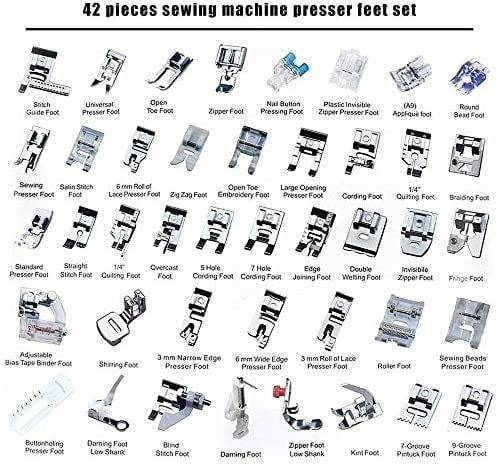 42 PIECE FOOT SET
