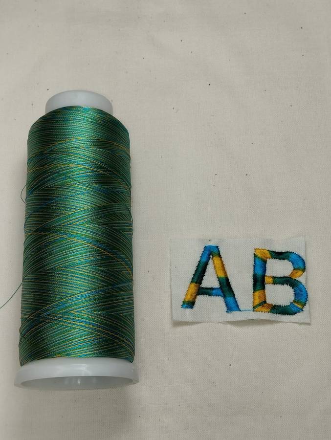 Embroidery Thread Variegated 2000m