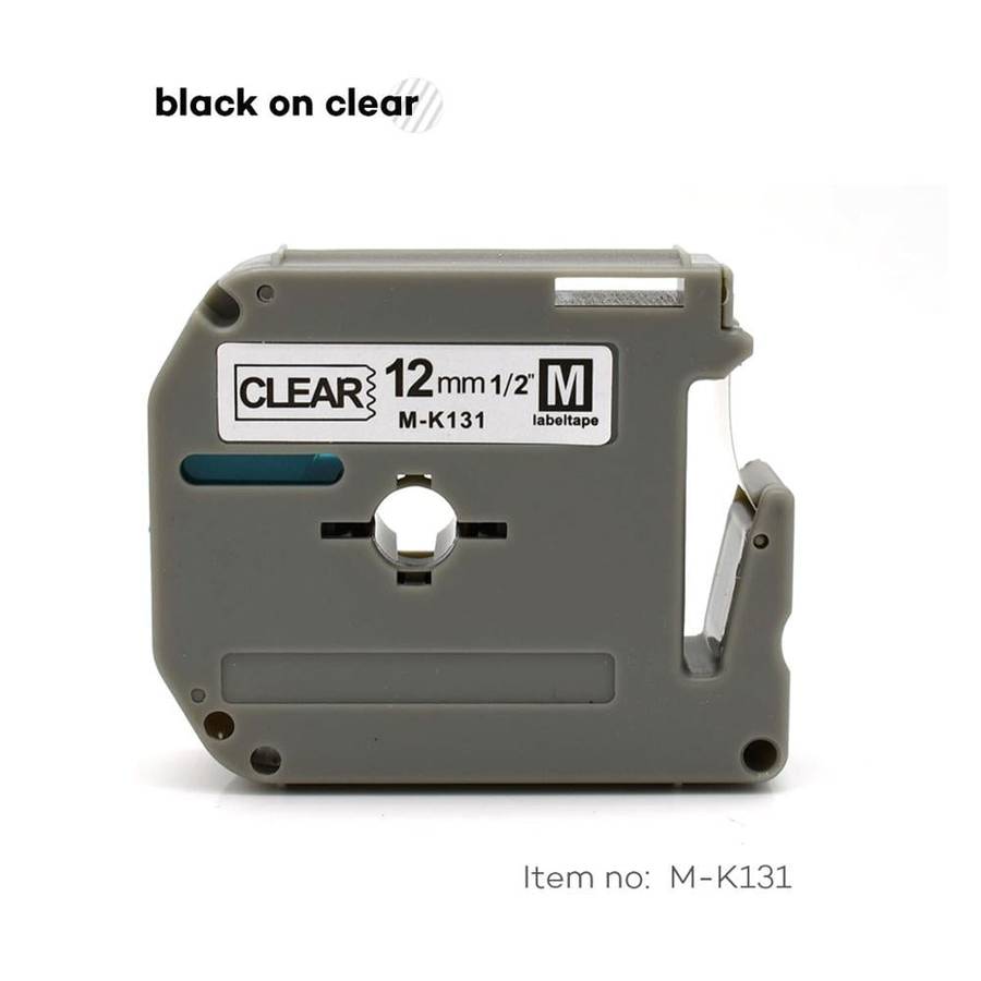 Brother Compatible M-K Label Tape  12mm x 8m