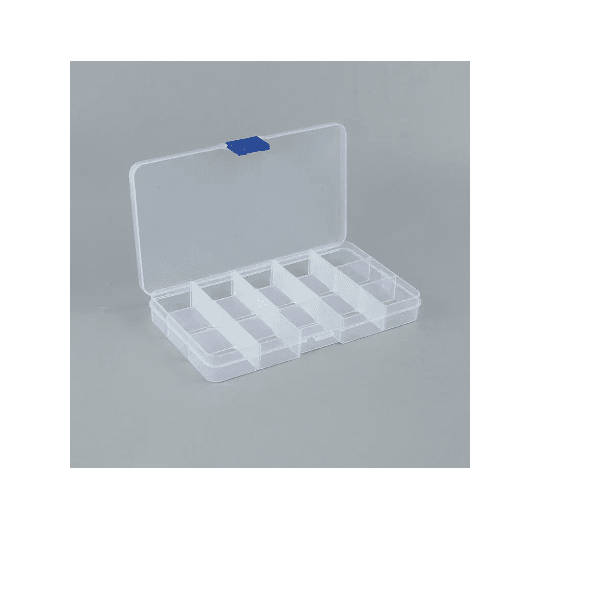 Plastic Organiser Medium - 15 Compartment