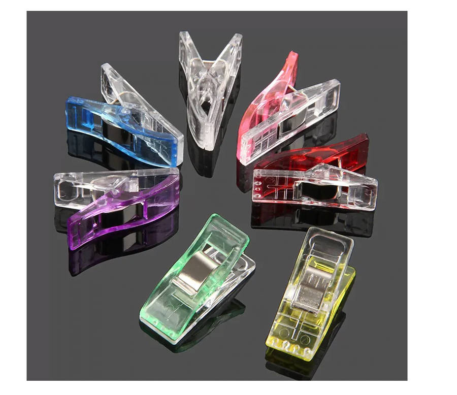 10 Pk Sewing Clips (Wonder Clips) - Multi Purpose Craft Clips for Sewing Quilting Crafting