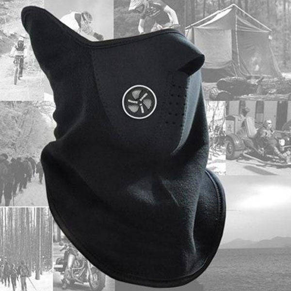 Motorcycle Bike Face Mask - Blue+Black