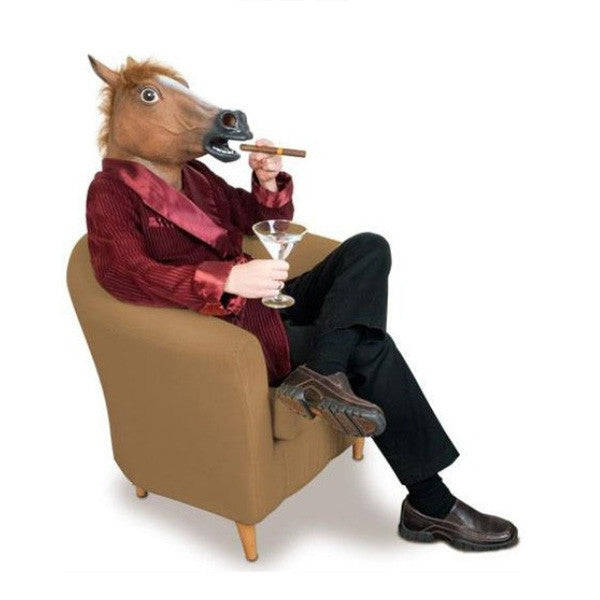 Horse Head Halloween Face Mask