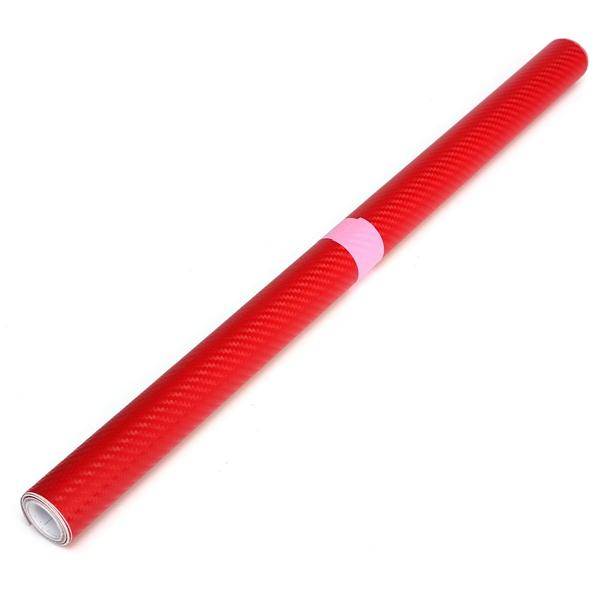 *LOCAL STOCK* 2Mx50CM Carbon Fiber Vinyl Roll Car Film - Red