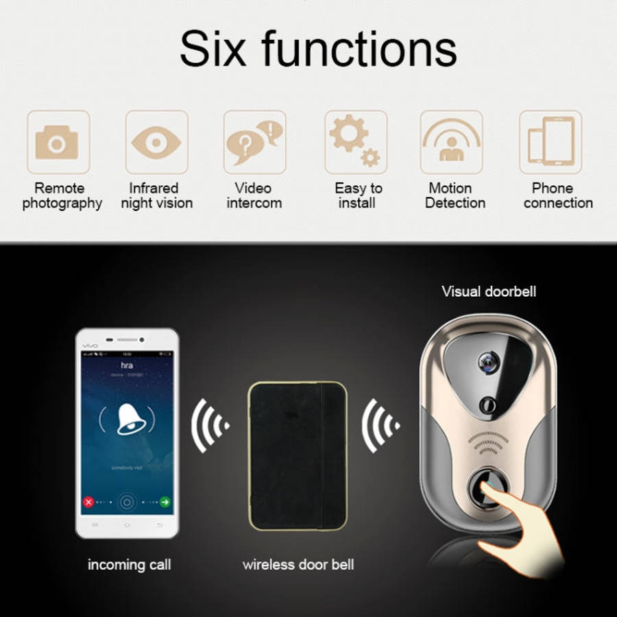 163Eye L1-NJ Smart Visual WIFI 1.3MP Network HD Intercom Doorbell , Support Micro SD Card  & Nigh...