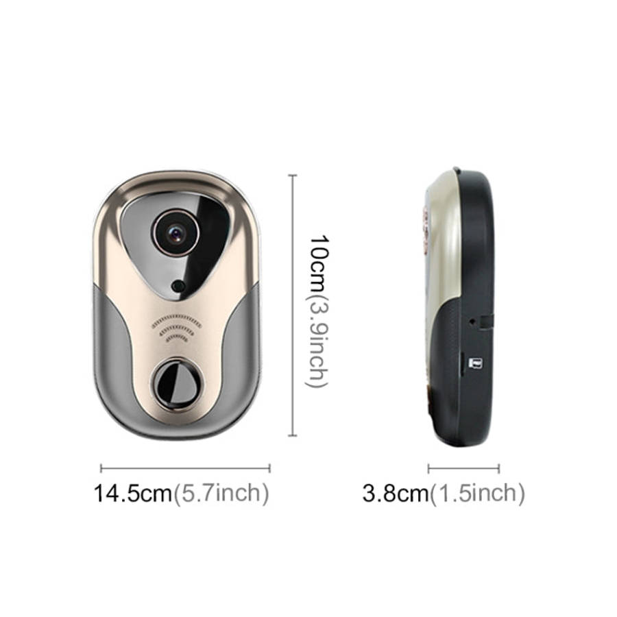 163Eye L1-NJ Smart Visual WIFI 1.3MP Network HD Intercom Doorbell , Support Micro SD Card  & Nigh...
