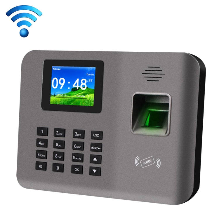 Realand AL325D Fingerprint Time Attendance with 2.4 inch Color Screen & ID Card Function & WiFi &...
