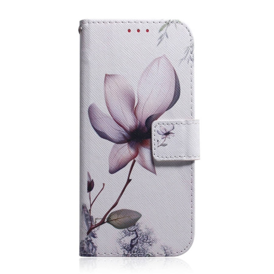 Magnolia Flower Pattern Coloured Drawing Horizontal Flip Leather Case for Asus Zenfone 5z ZS620KL...