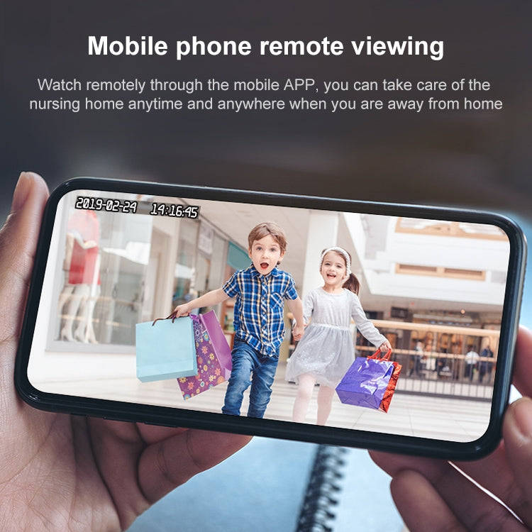 QX3 1080P HD Full-color Night Vision IP65 Waterproof WiFi Smart Camera, Support Motion Detection ...
