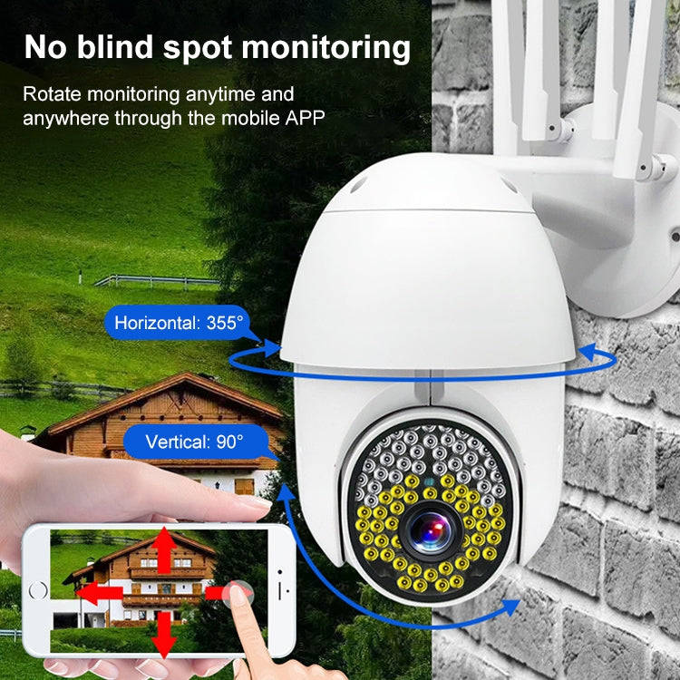 QX38 1080P WiFi High-definition Surveillance Camera Outdoor Dome Camera, Support Night Vision & T...