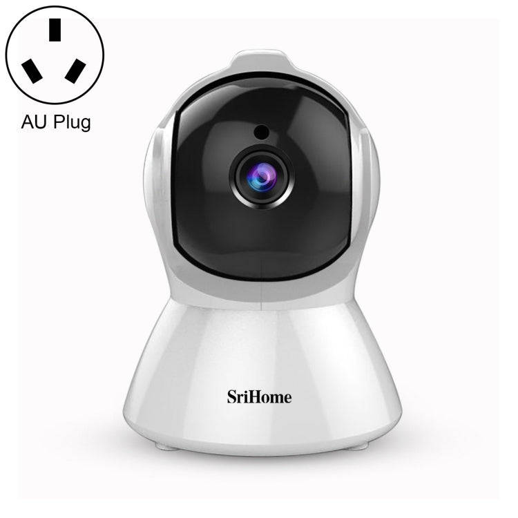 SriHome SH025 2.0 Million Pixels 1080P HD AI Auto-tracking IP Camera, Support Two Way Audio / Mot...