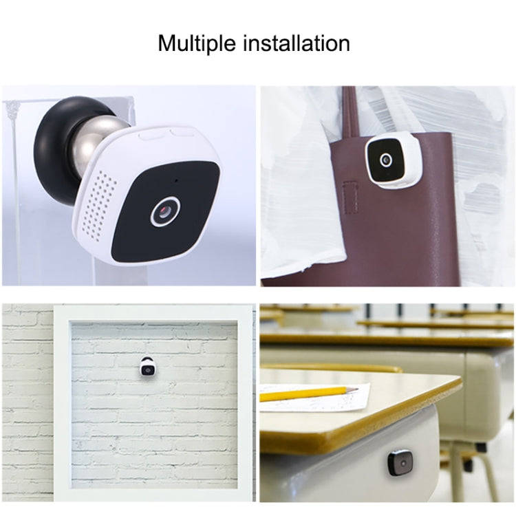 CAMSOY C9 HD 1280 x 720P 70 Degree Wide Angle Wireless WiFi Wearable Intelligent Surveillance Cam...