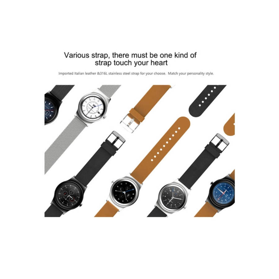 SMA-Round 1.28 inch Color Touch Screen Bluetooth Steel Strap Smart Watch, Waterproof, Support Voi...